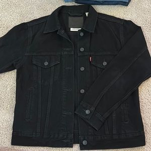Brand new Levi’s black jean jacket